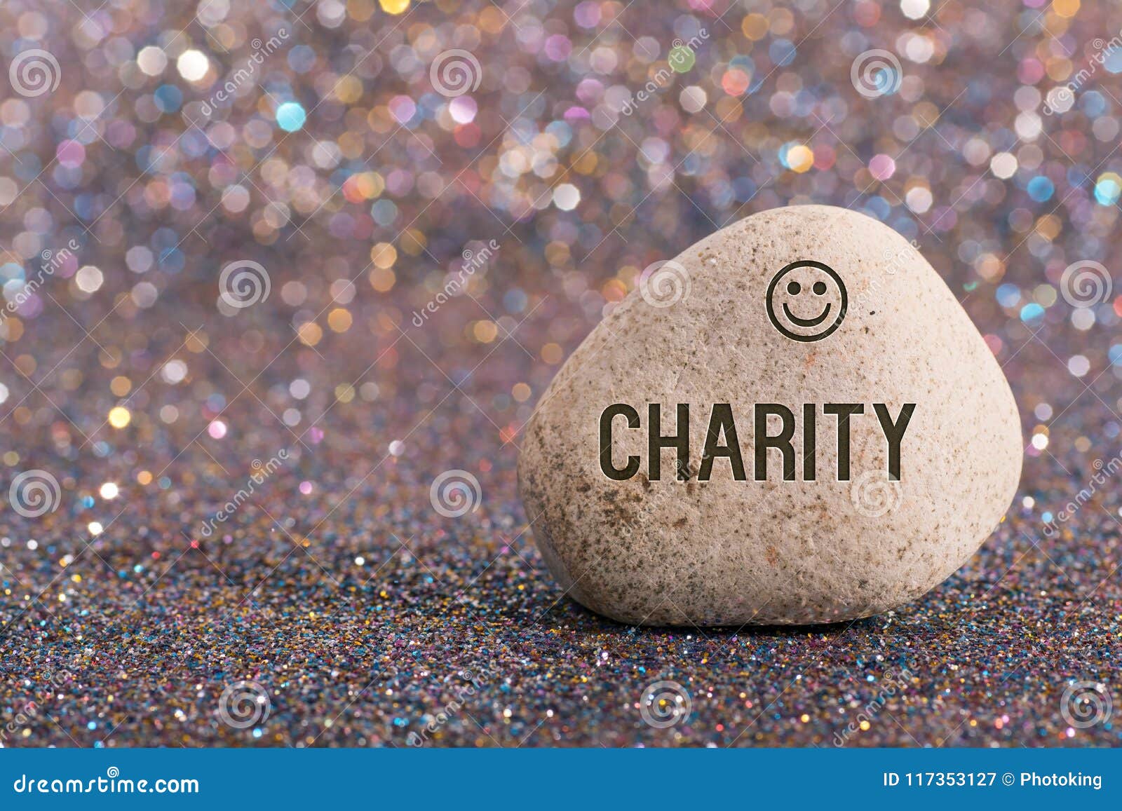 charity on stone