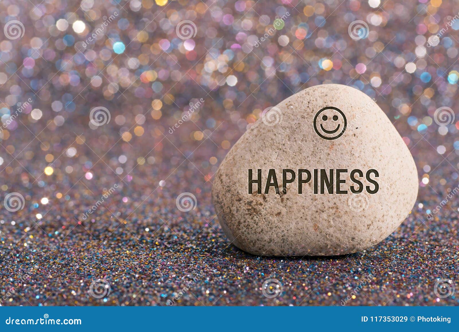 happiness on stone