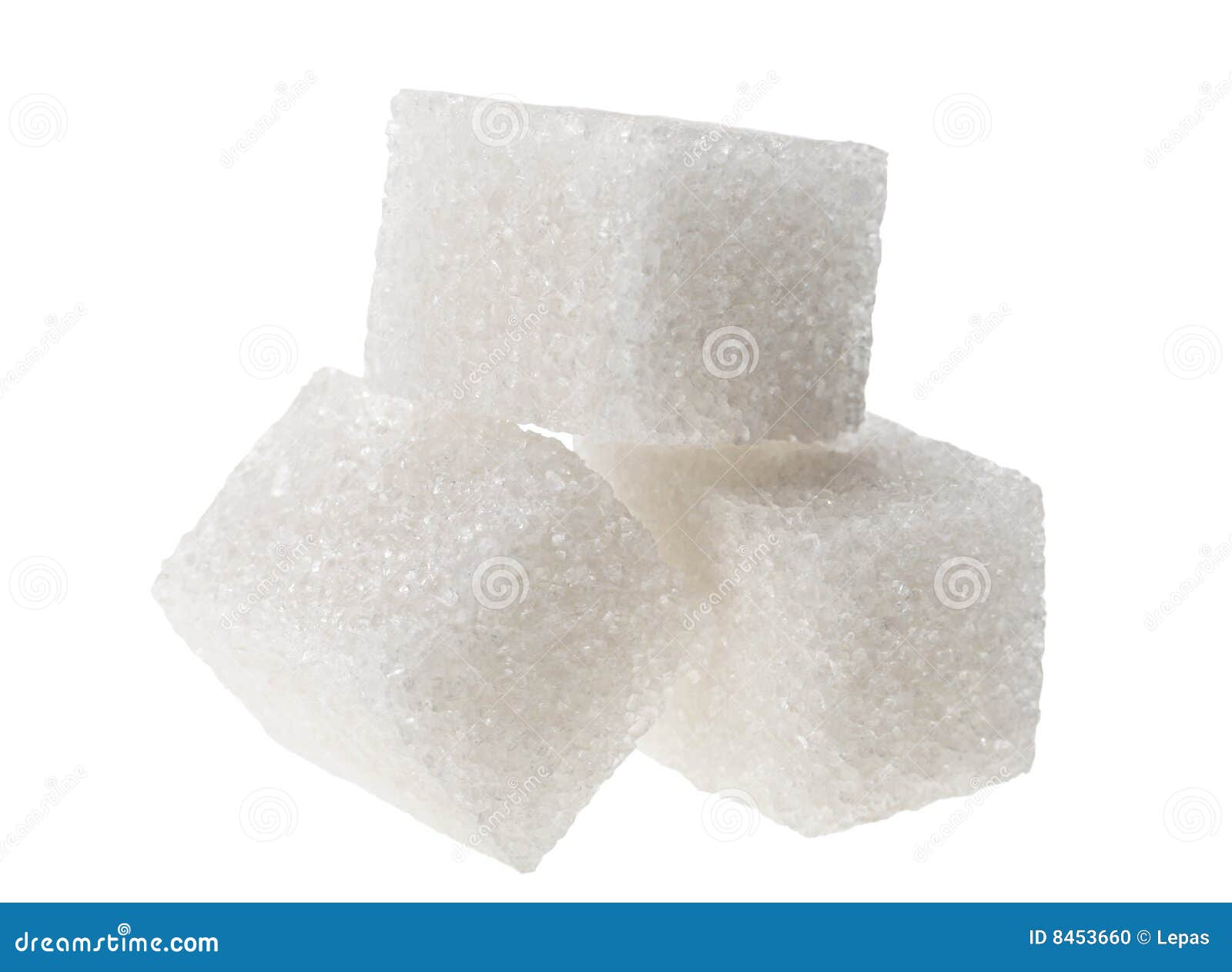 white sugar cube