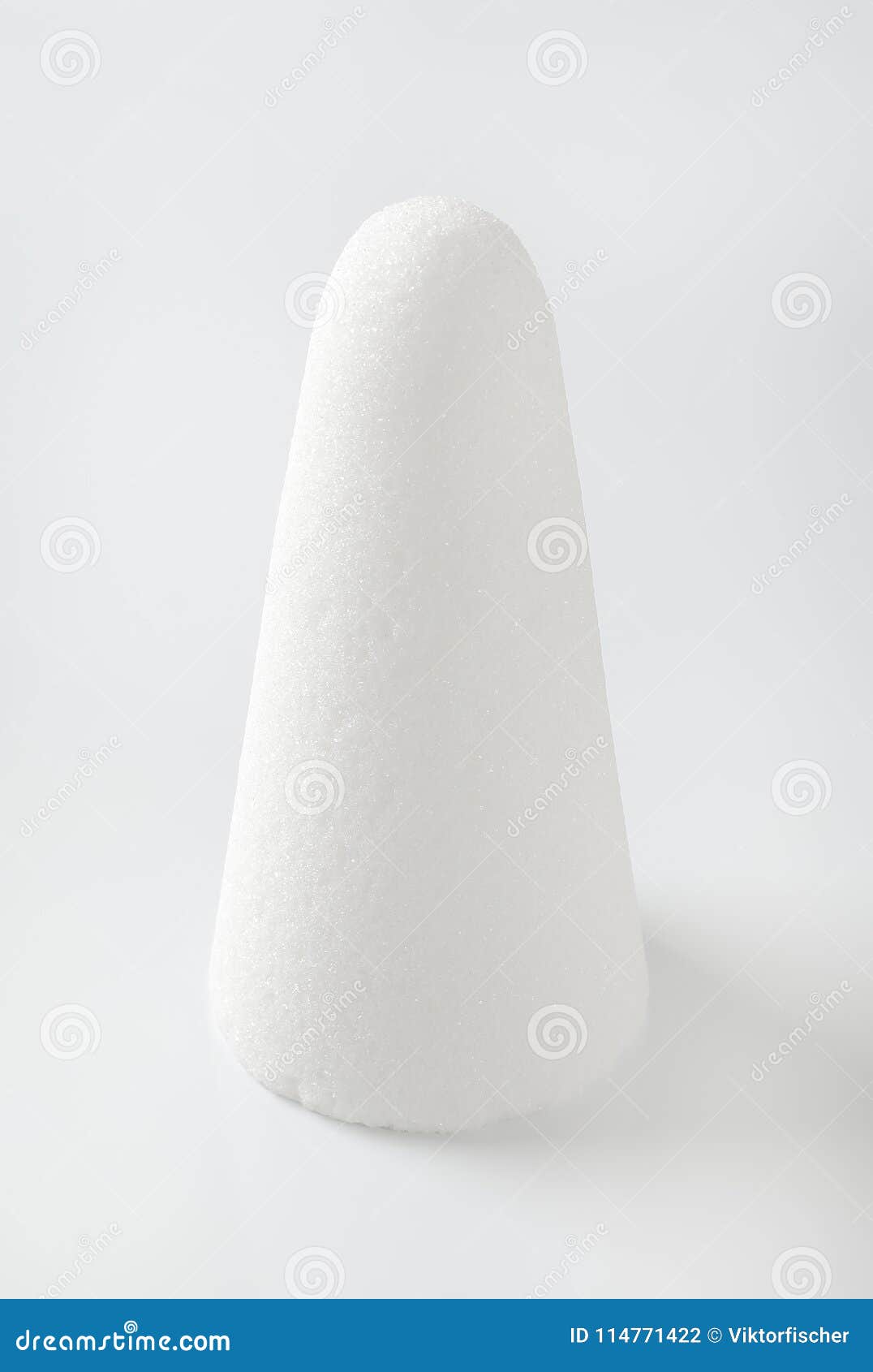 White sugar loaf or cone stock photo. Image of crystal 114771422