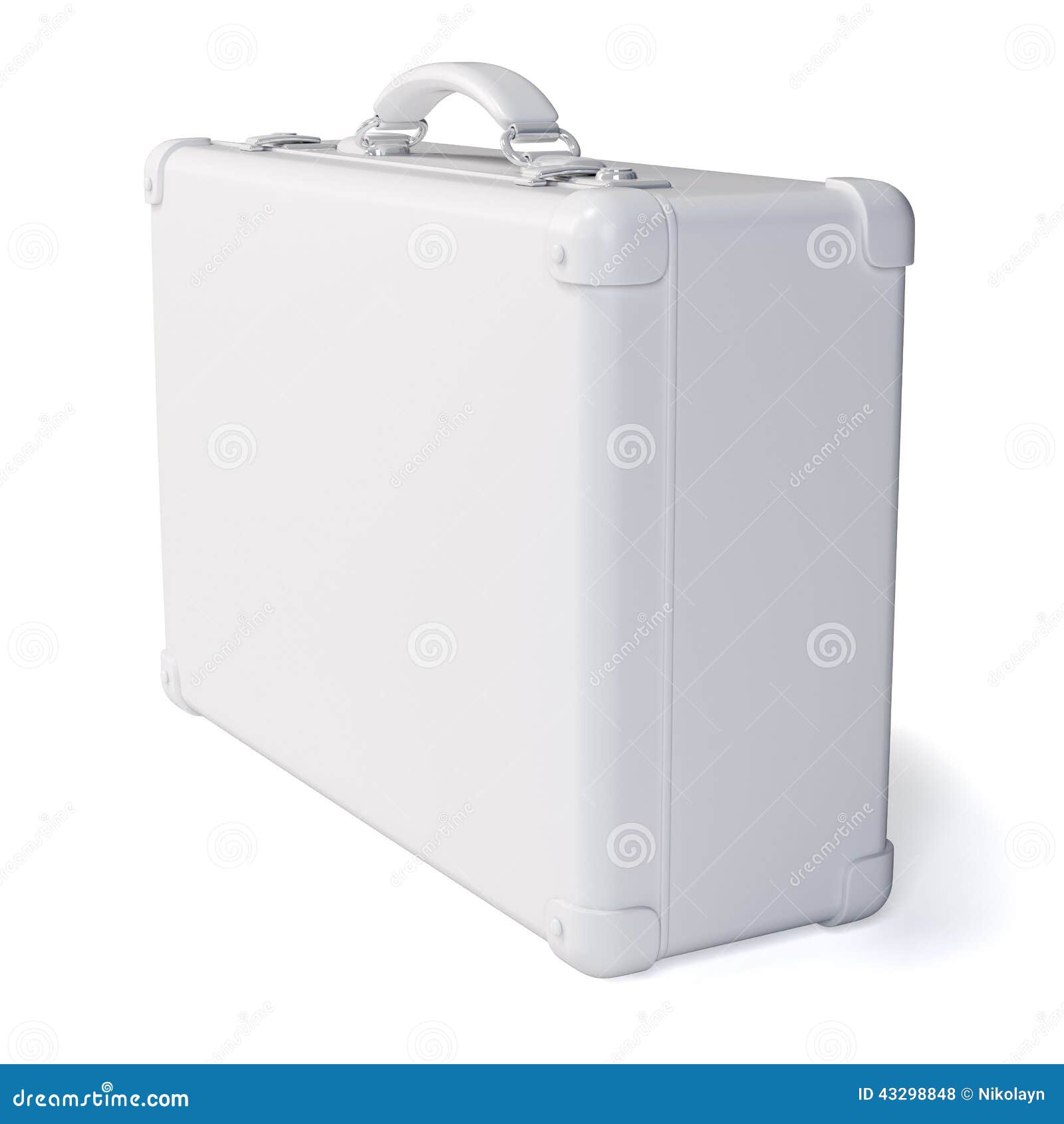 White suitcase stock photo. Image of baggage, storage 43298848
