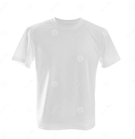 White t-shirt stock photo. Image of full, blank, isolated - 19019088