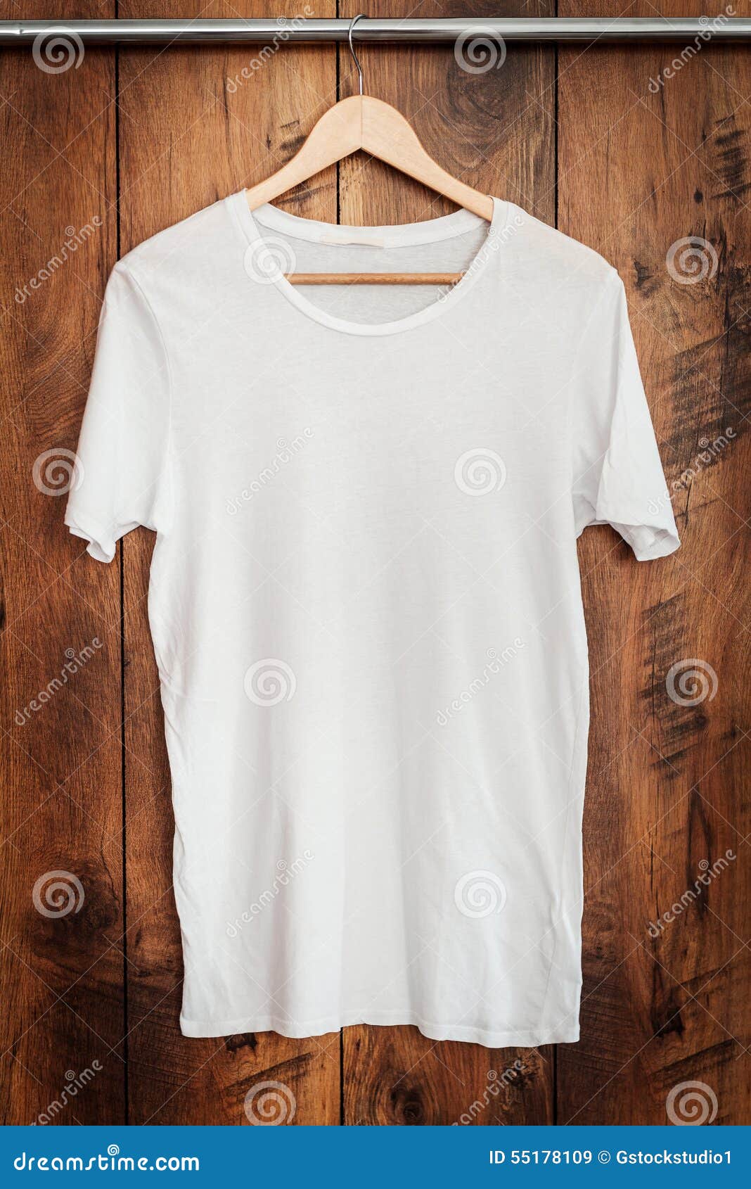 White T-shirt. stock image. Image of clothing, casual - 55178109