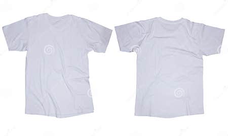 White T-Shirt Template stock image. Image of color, display - 44301507