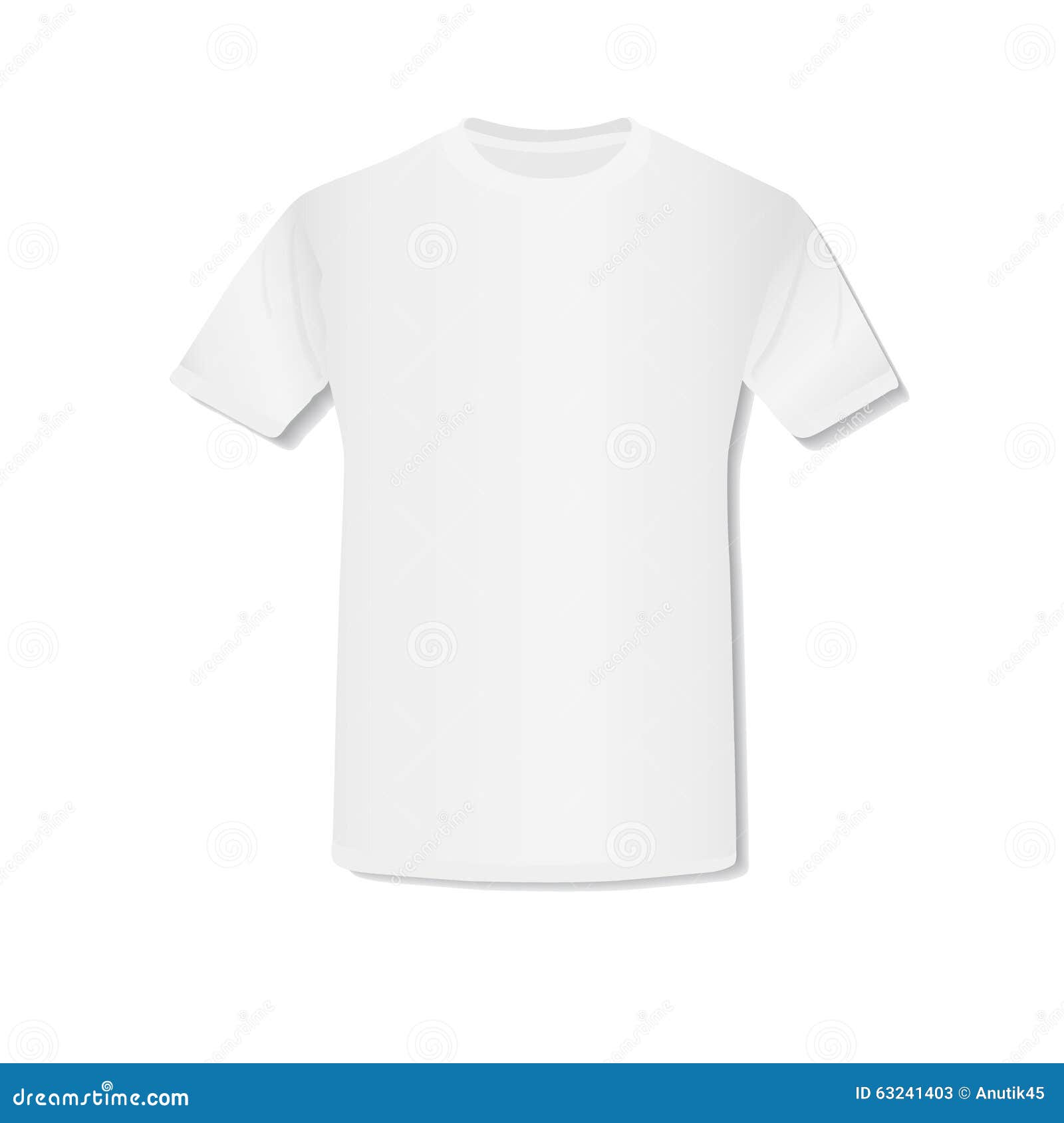 Download White, t-shirt, vector stock vector. Illustration of advertising - 63241403