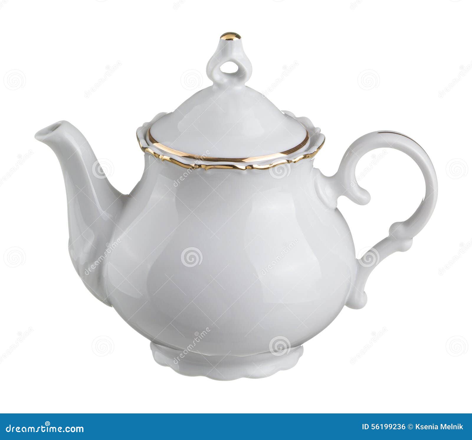 White Tea Pot stock photo. Image of white, empty, alcohol 56199236