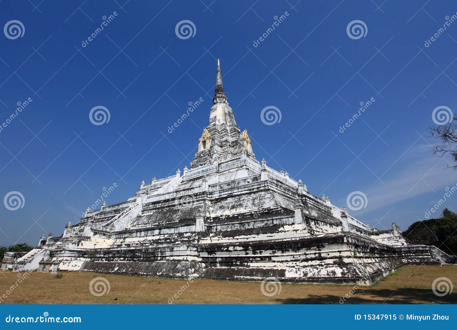 white temple,ayutthaya,thailand