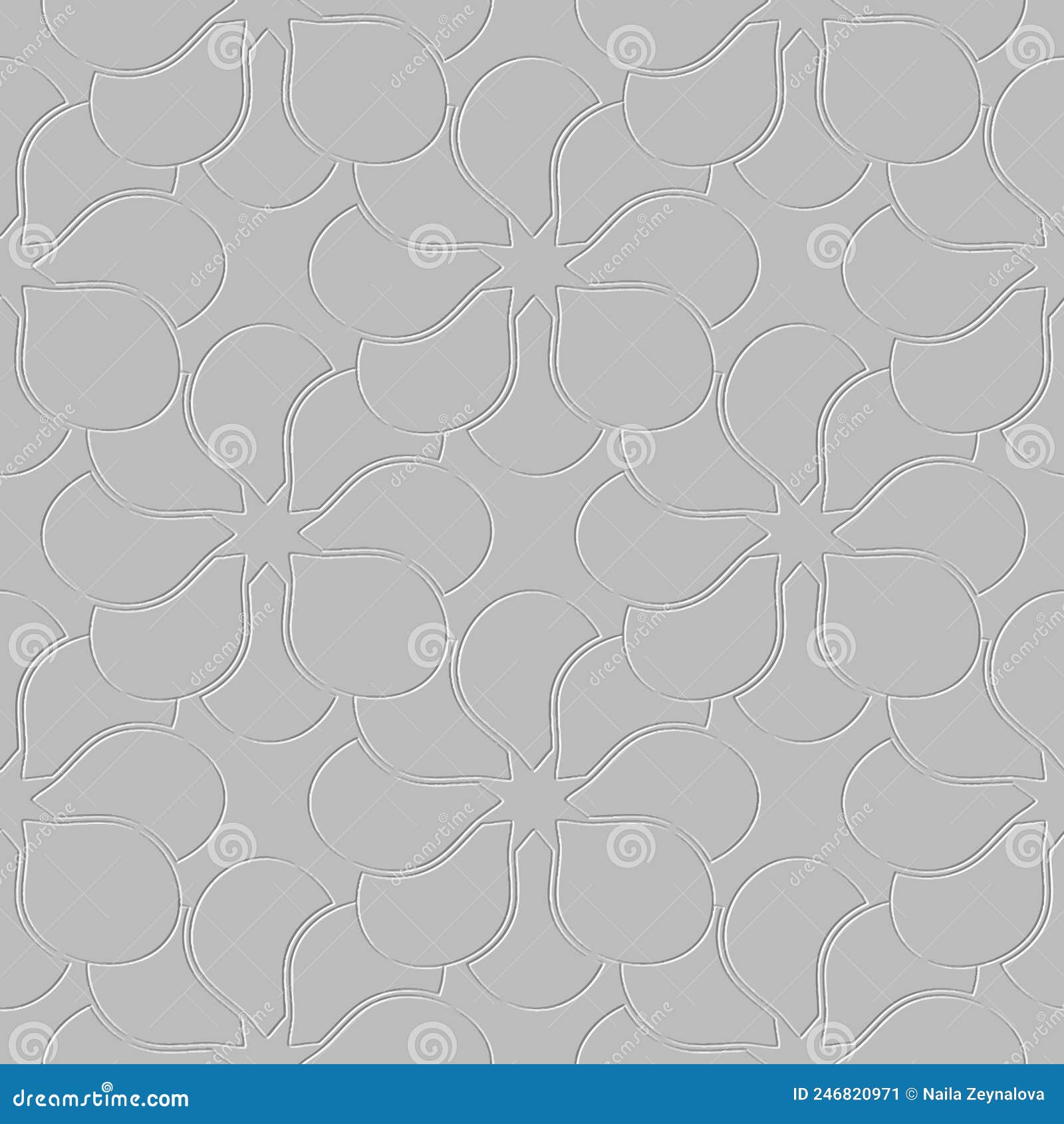 white textured floral 3d seamless pattern. embossed white  background. surface repeat grunge backdrop. emboss abstract