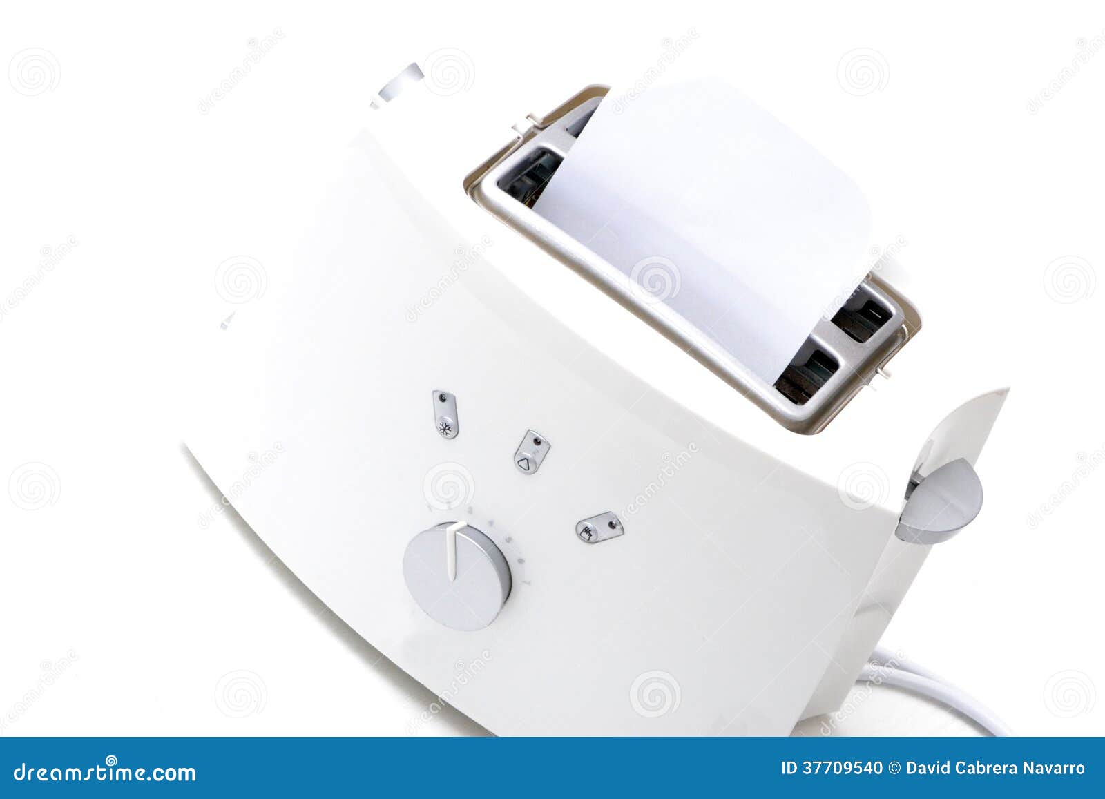 white toaster