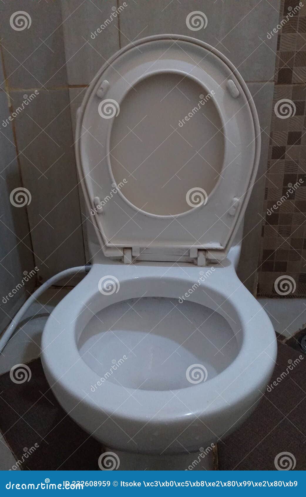 White toilet bowl stock image. Image of bowl, bathroom 232608959