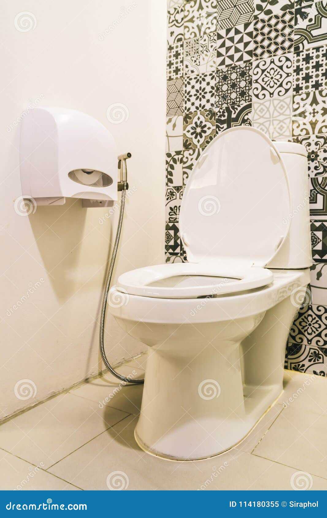 White toilet bowl seat stock image. Image of water, restroom 114180355