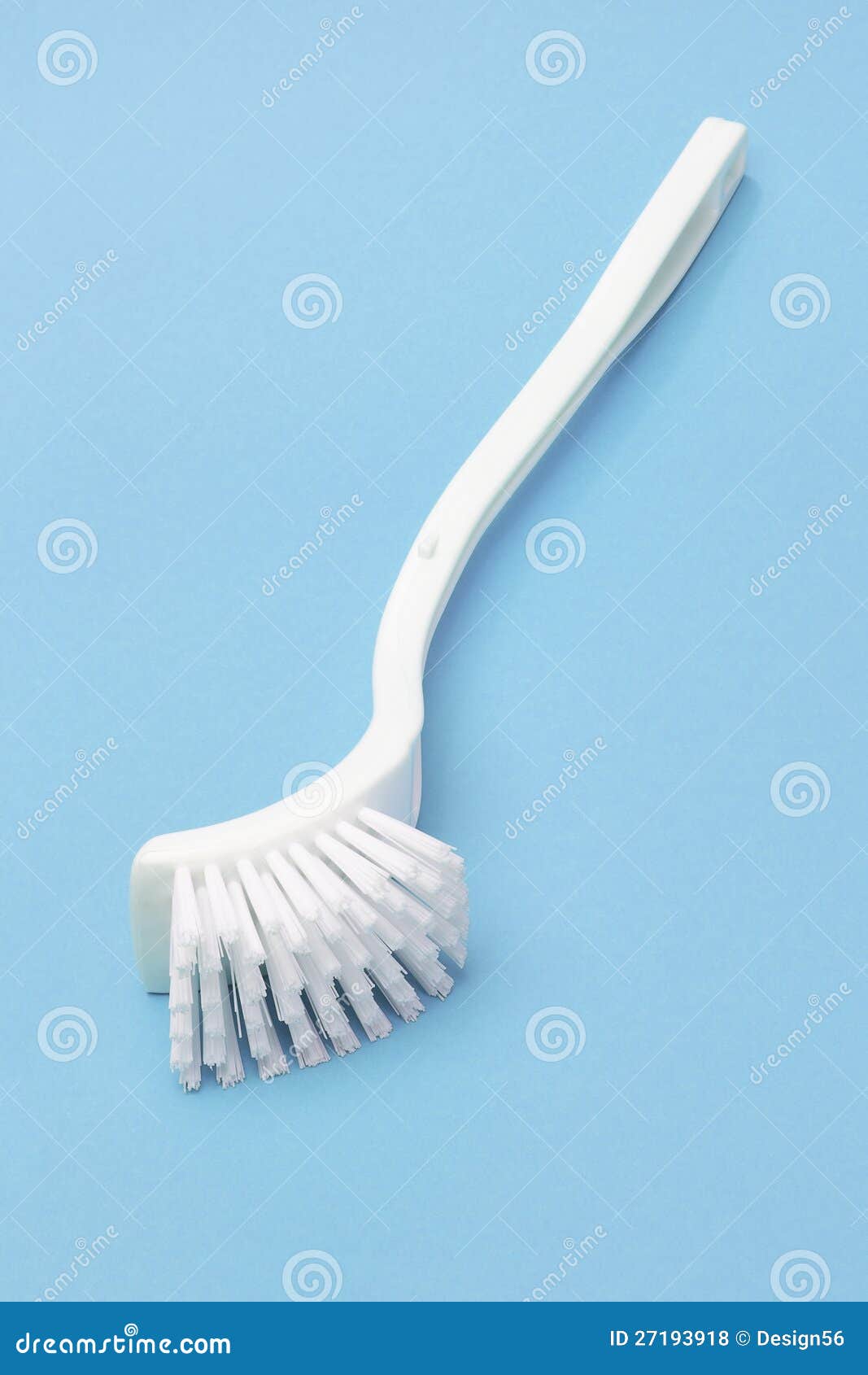 White Toilet Brush stock photo. Image of plastic, hygiene 27193918
