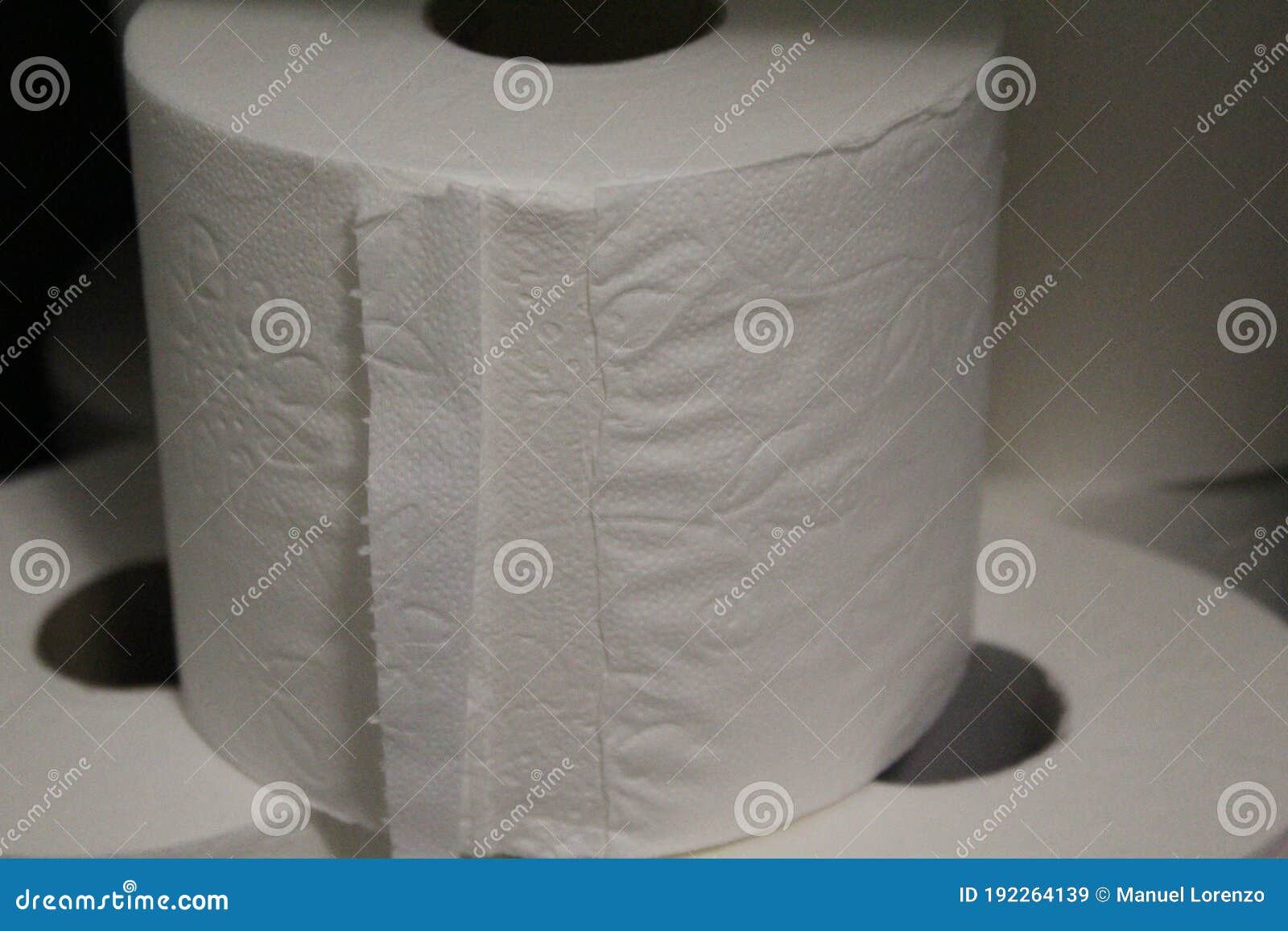 white toilet paper roll ecological cleaning cloth