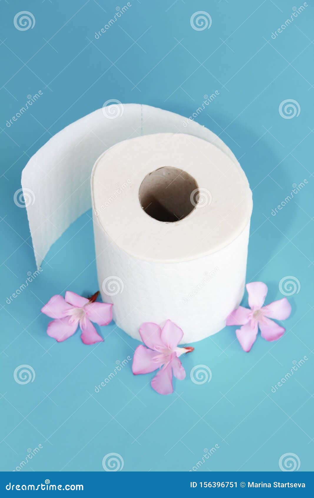 Toilet paper roll flowers