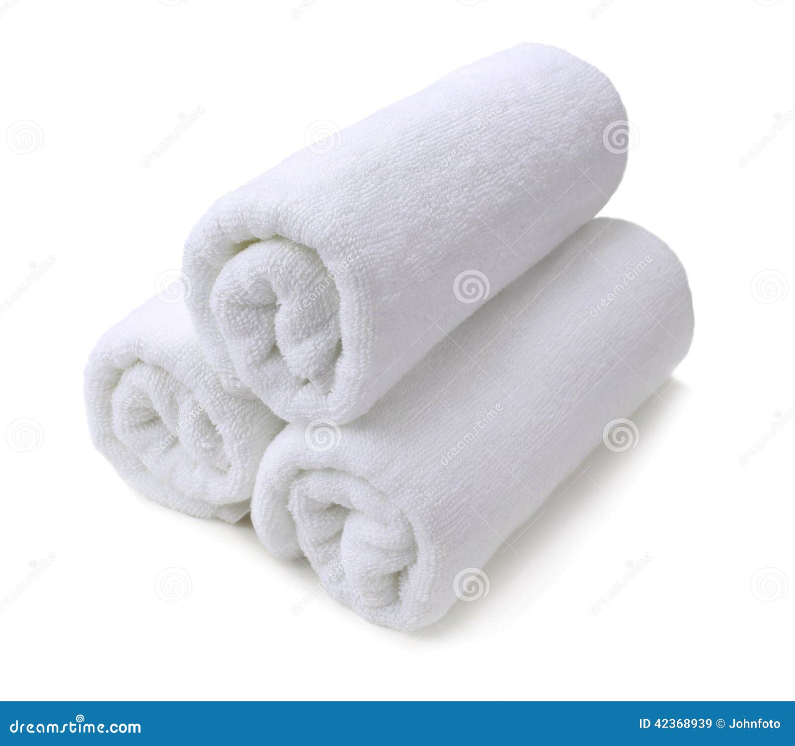white towel