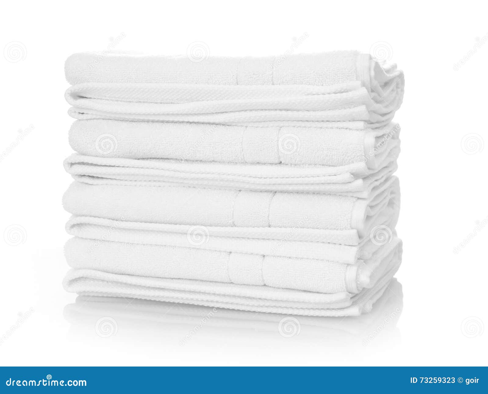 White towels stock image. Image of laundry, toiletries 73259323