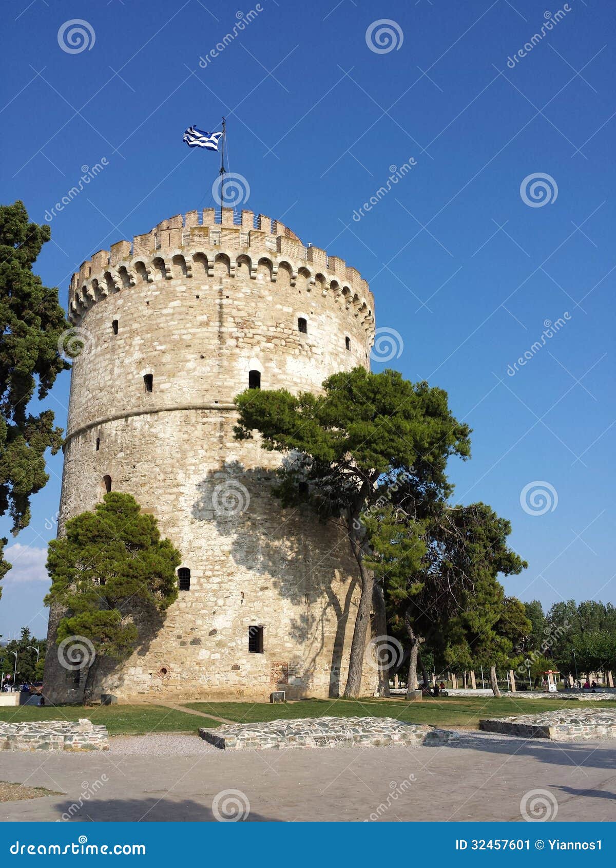 white tower in salonika - greece