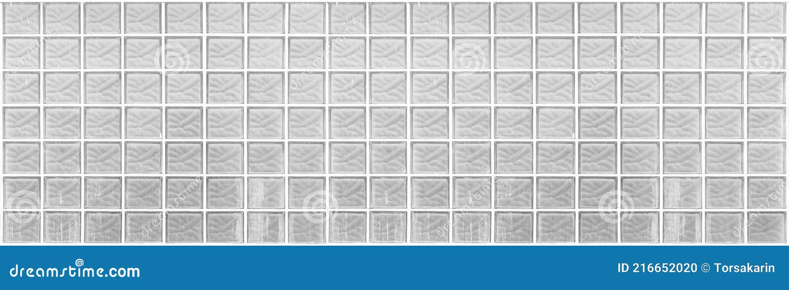 109 Pattern Seamless Clear White Glass Wall Surface Texture Stock