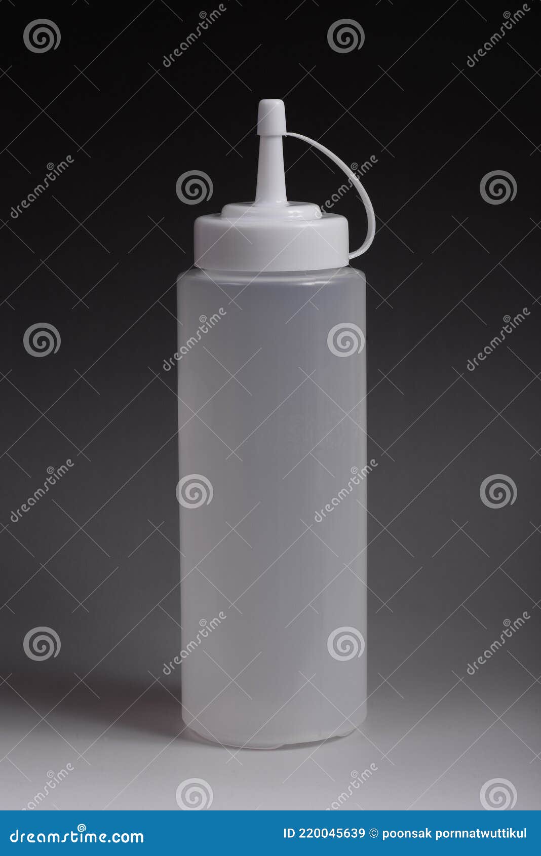 Plastic Soy Sauce Bottles RoyaltyFree Stock Photo