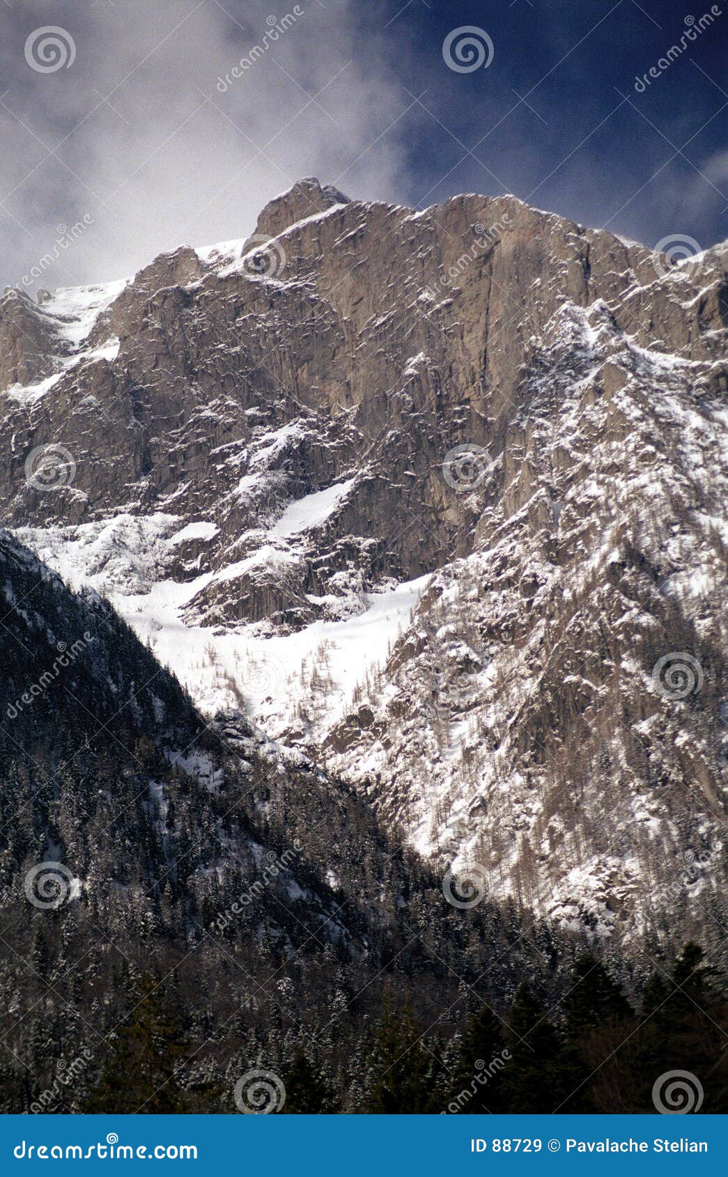 white valley on bucegi