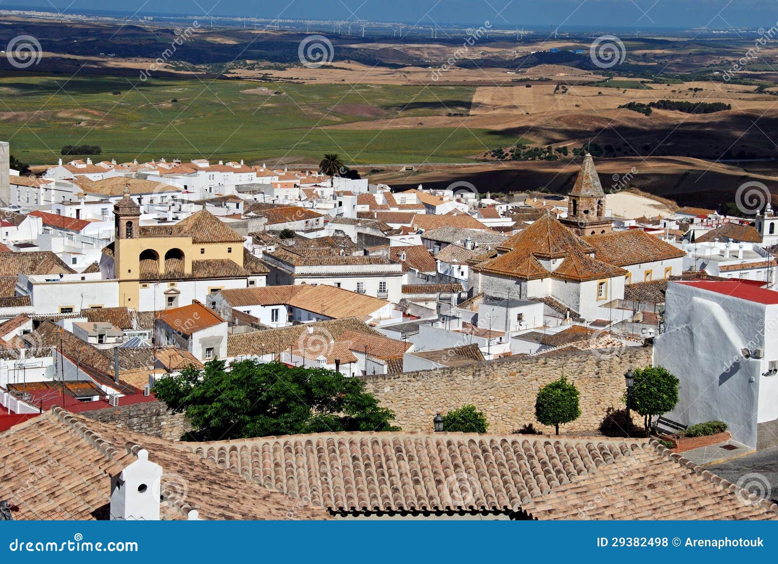 white village, medina sidonia, andalusia.