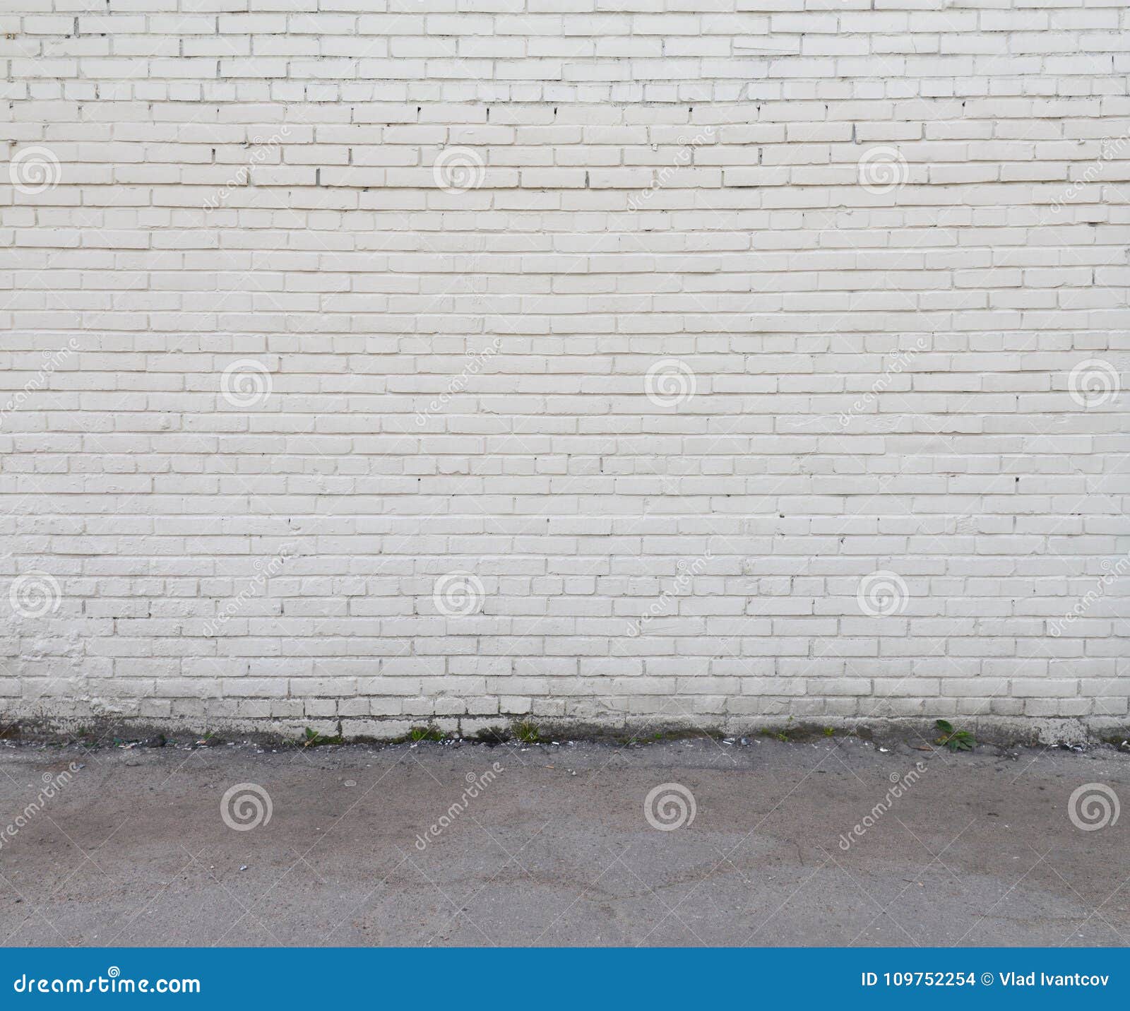 White wall and floor. stock photo. Image of floor, masonry 109752254