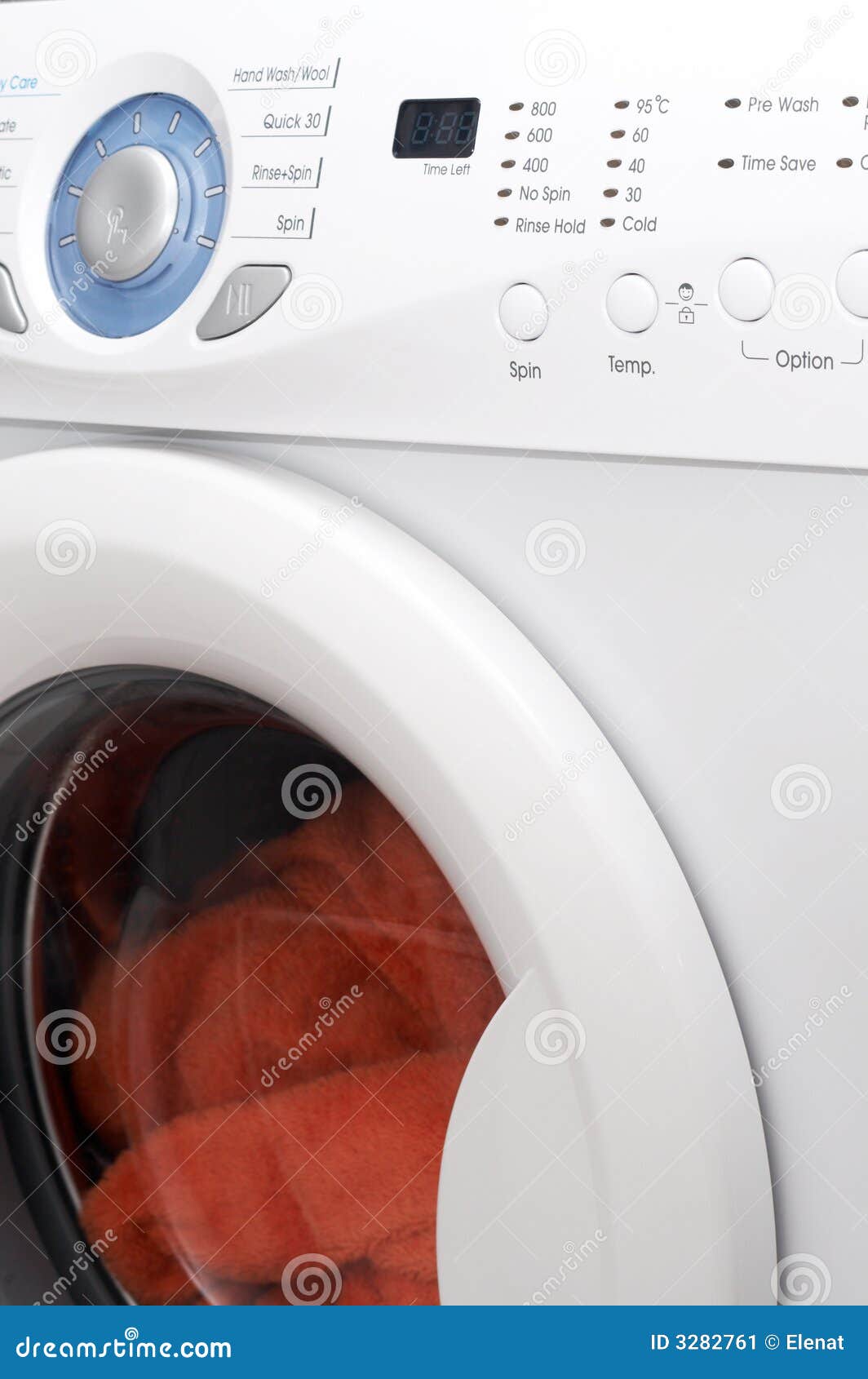 White washing machine stock image. Image of laundromat 3282761