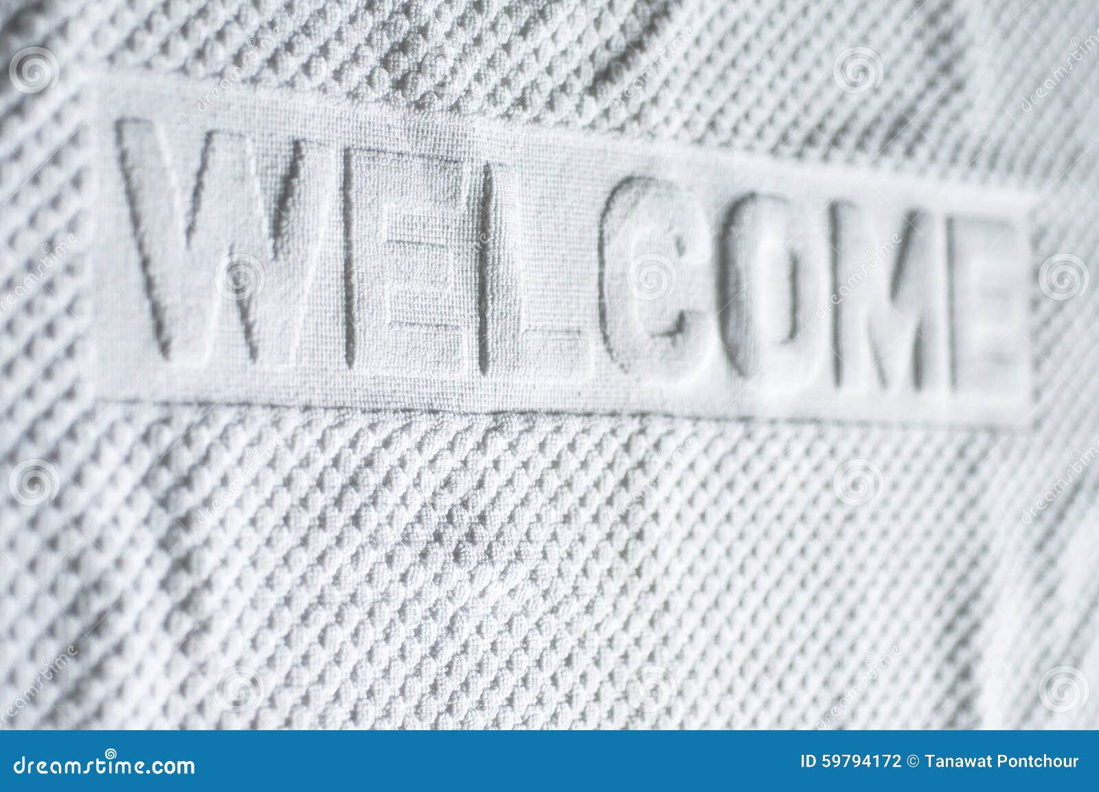 White carpet mat stock photo. Image of invitation 59794172