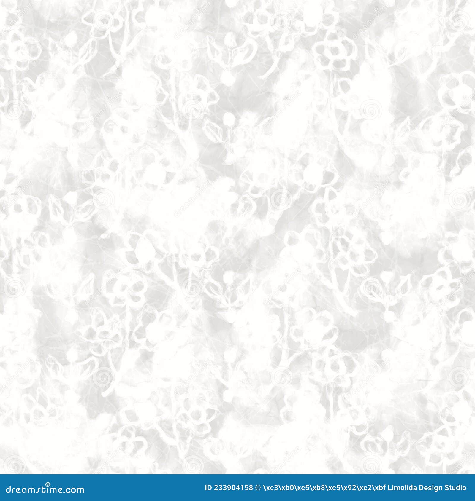 White on White Mottled Rice Paper Texture with Patterned Inclusions