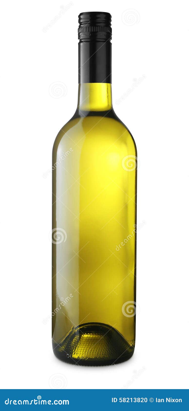 White wine bottle stock photo. Image of path, wine, bottle 58213820