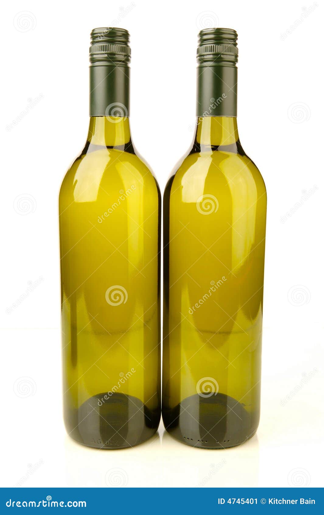 White Wine Bottles stock image. Image of bottle, white 4745401