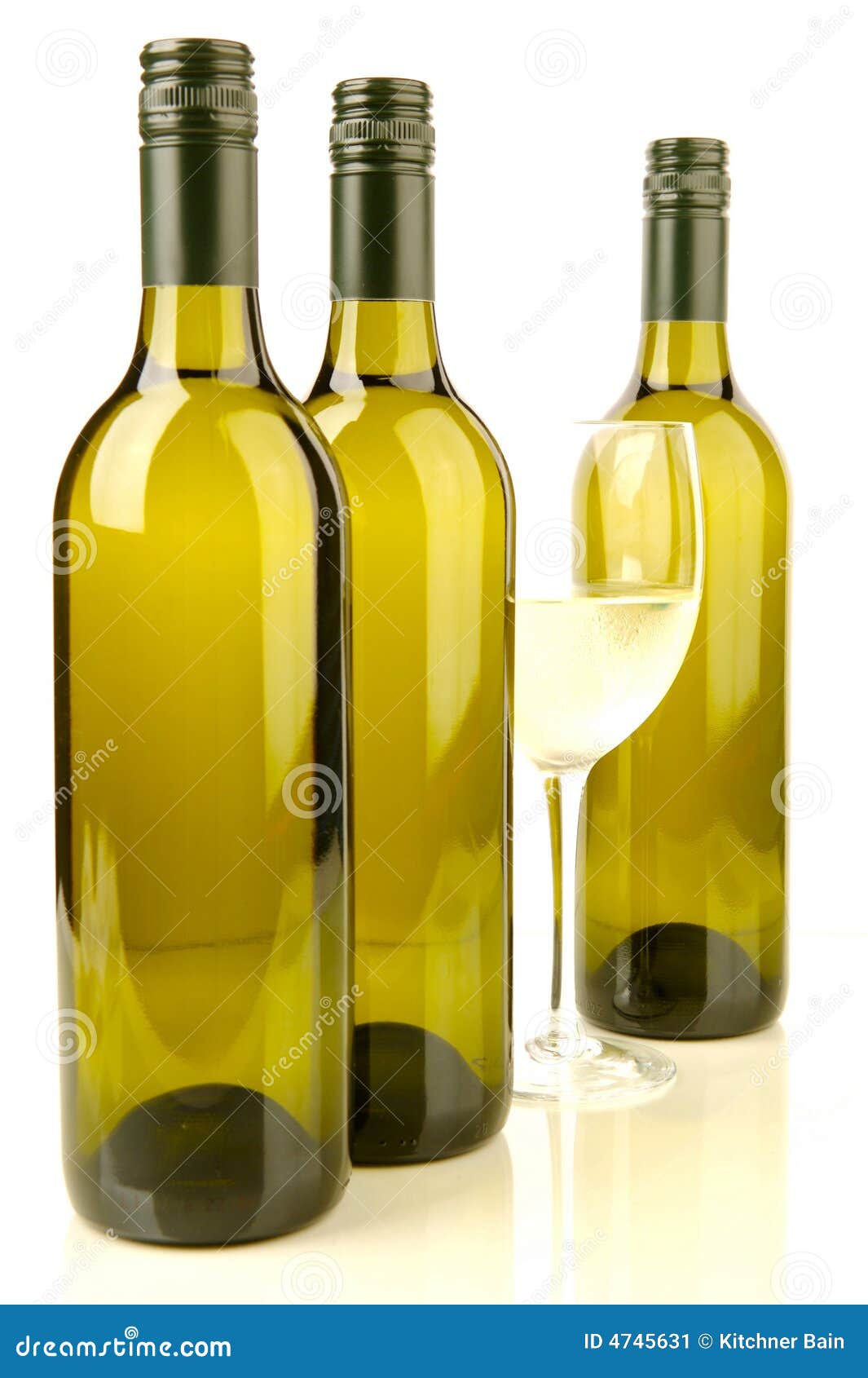 White Wine Bottles stock image. Image of reds, white, beverage 4745631