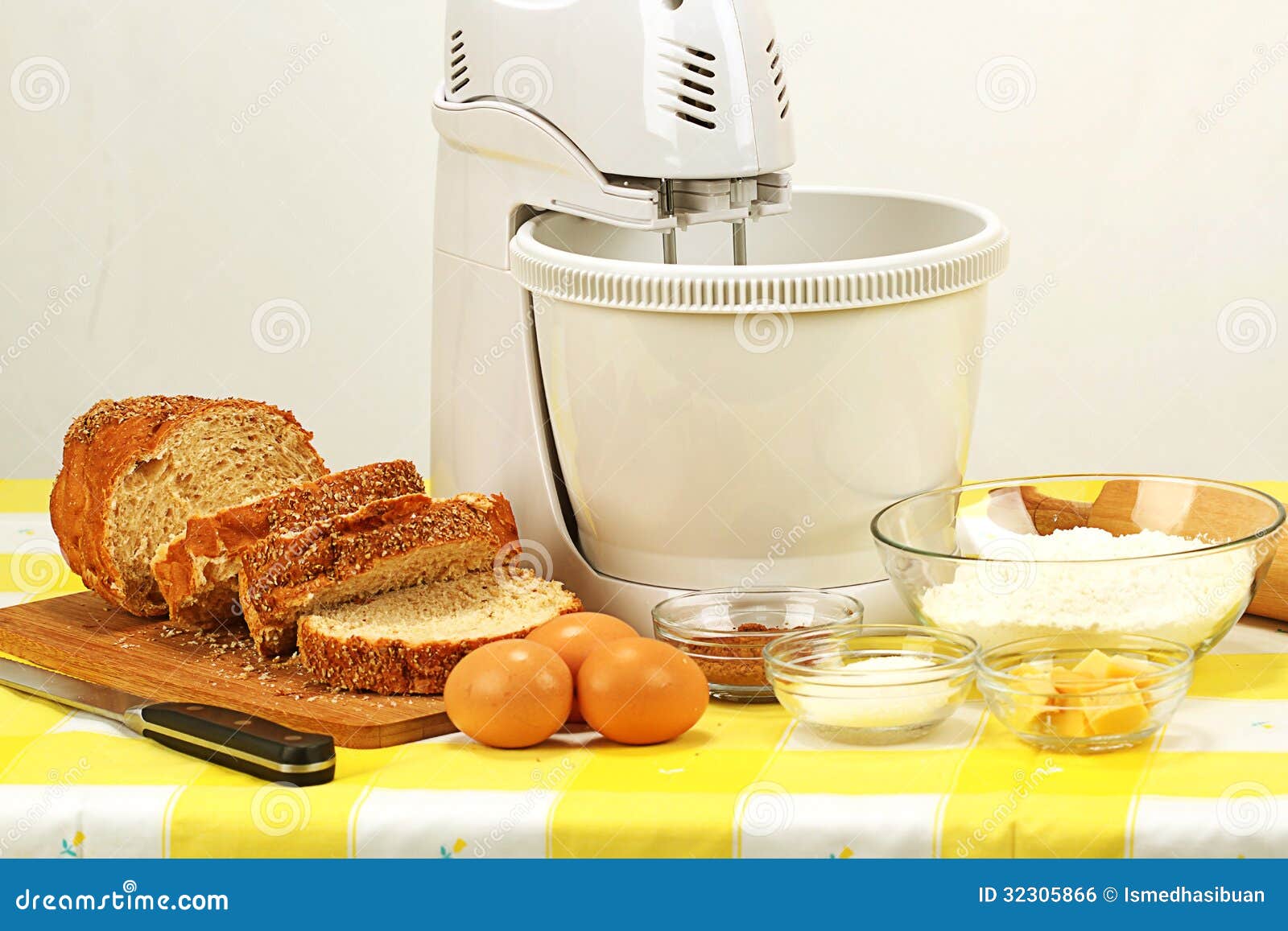 White wine and bread stock photo. Image of luch, wine 32305866