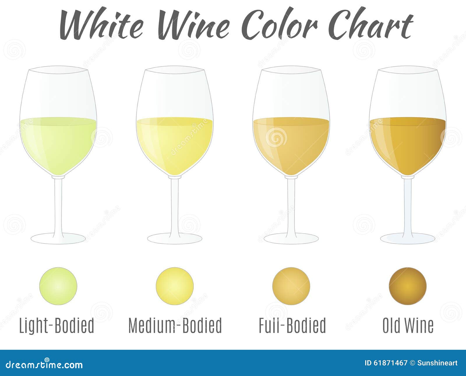 Types Of Wine Glasses Chart