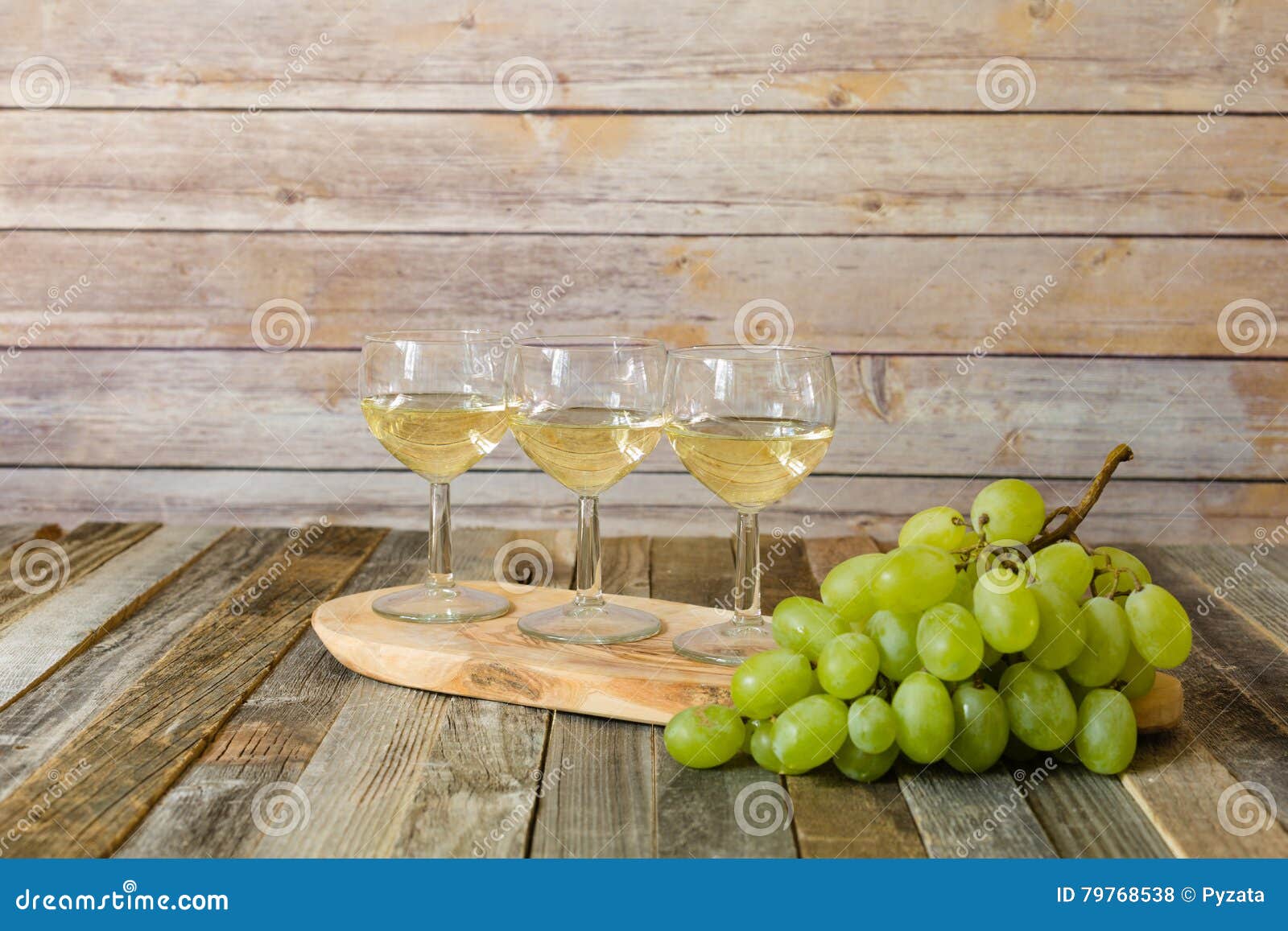 White Wine Flight with Grapes Stock Photo Image of party, flight