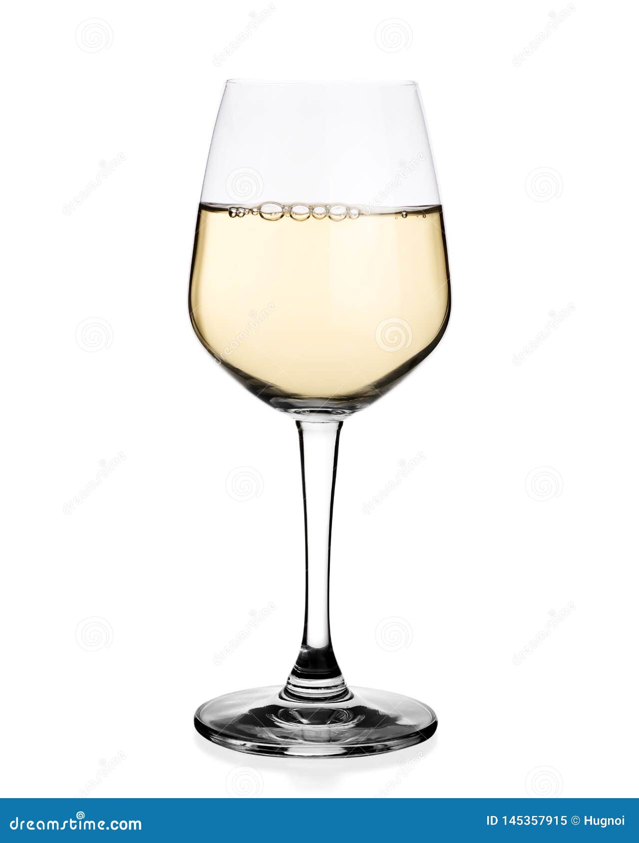 White Wine in Glass Isolated Stock Image Image of dinner, background