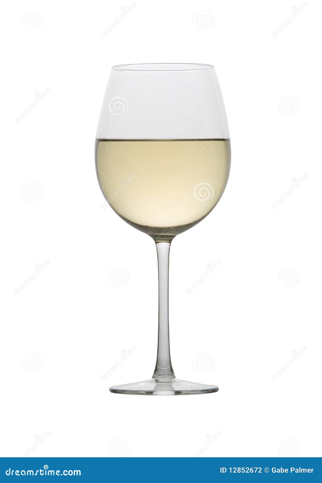 White wine in a stem glass stock photo. Image of still 12852672