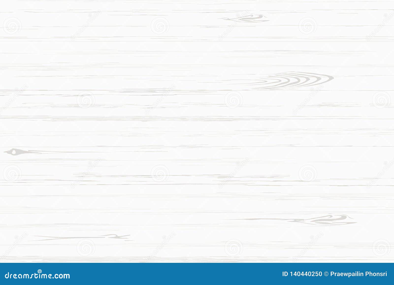 White Wood Plank Texture for Background. Vector Stock Vector