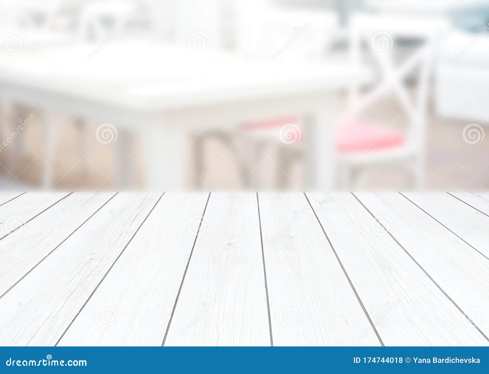 White Wooden Table Empty Space,food Advertisement Desktop,cafe Restaurant  Design Background Stock Photo - Image of living, board: 174744018