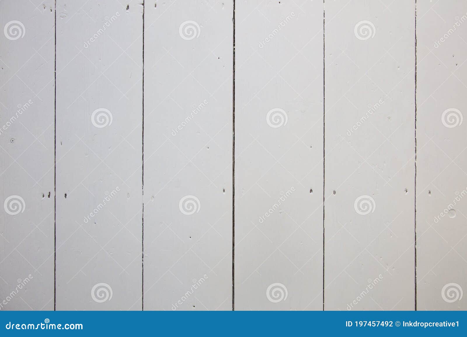 White Wooden Floorboards. Old Floorboard Texture Background Painted