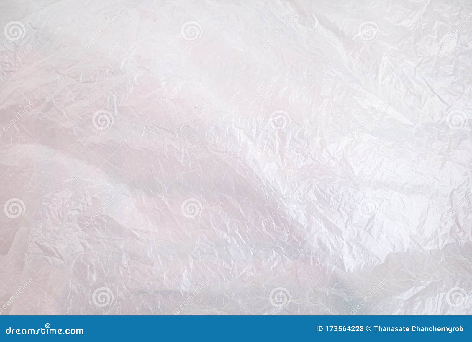 White Wrinkled Plastic Bag for Background Stock Photo Image of