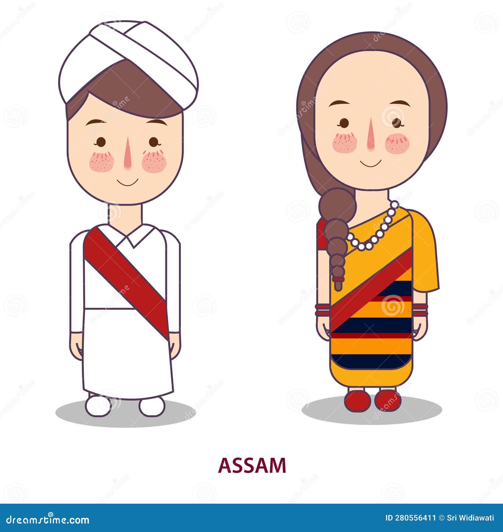 Traditional dress of Assam | Couples | People | Pixoto