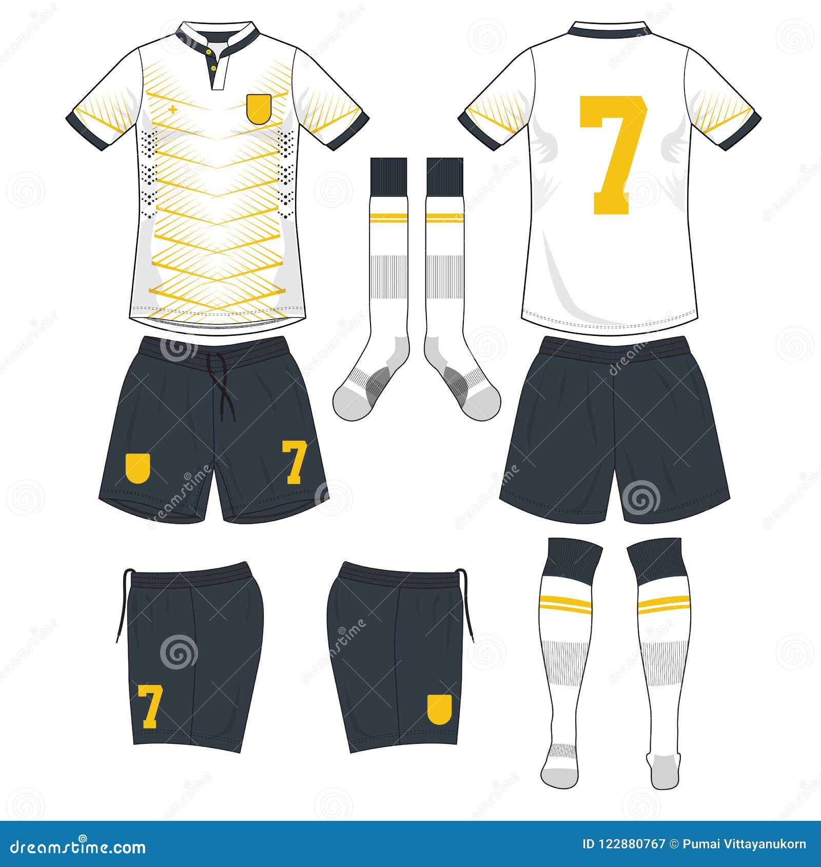 white and yellow jersey