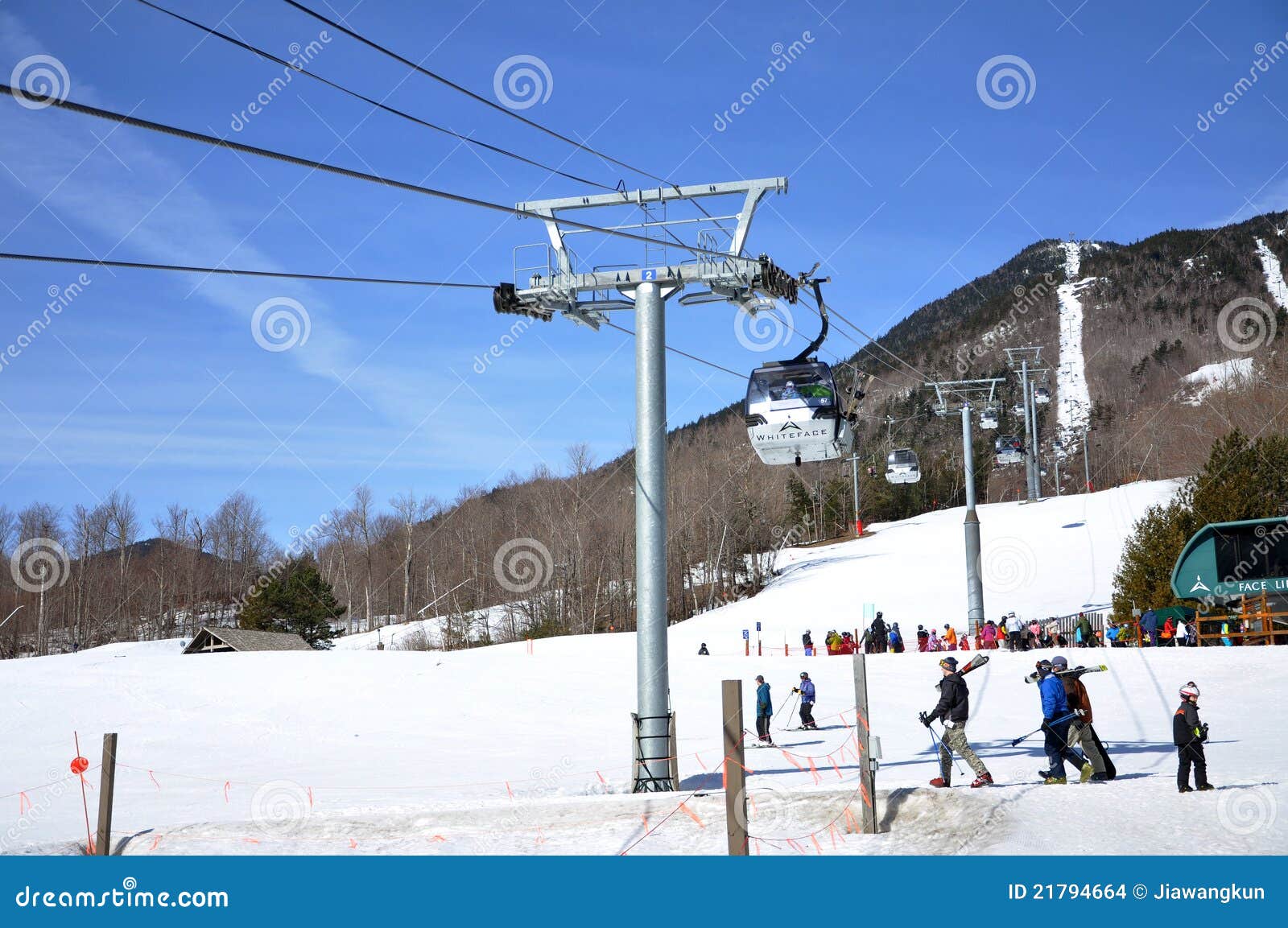 Whiteface Mountain Ski Area, Adirondacks Editorial Stock ...