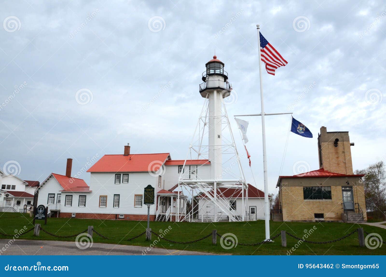 Whitefish Bay Scenic Byway In Michigan Upper Peninsula Editorial Image
