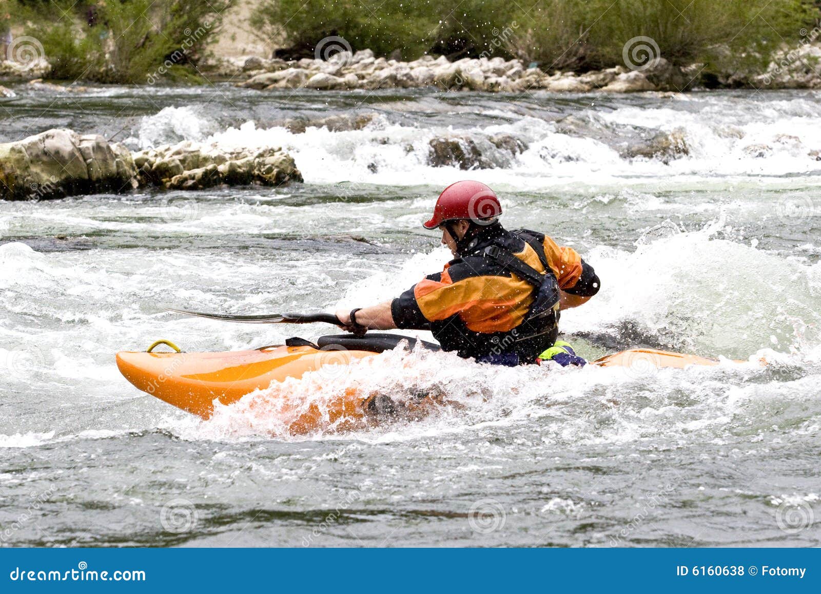 whitewater kayaking