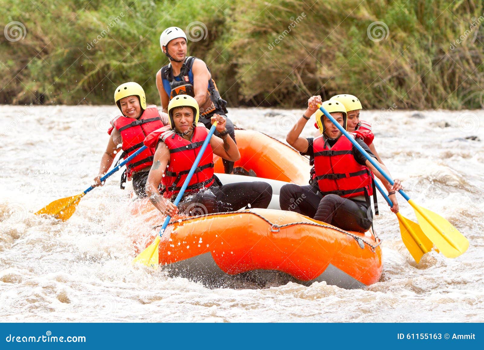 whitewater river rafting boat adventure