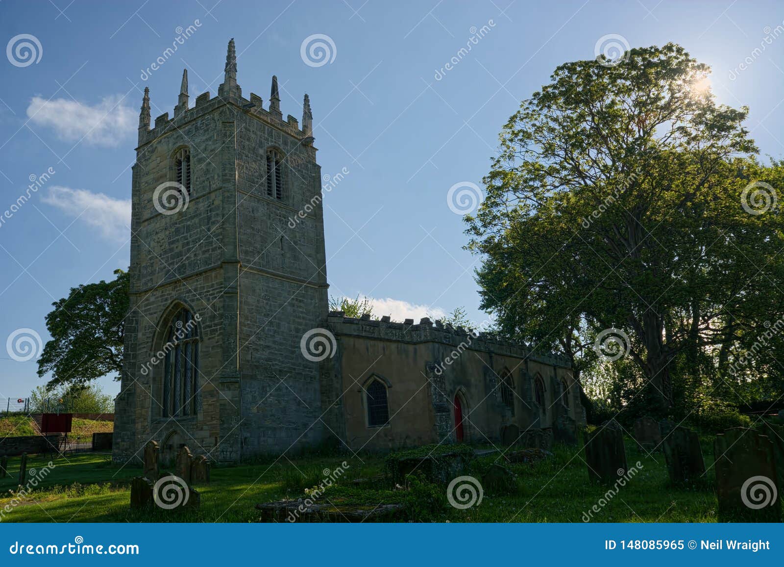 Whitgift, East Riding Of Yorkshire. St Mary Magdalene Church Stock