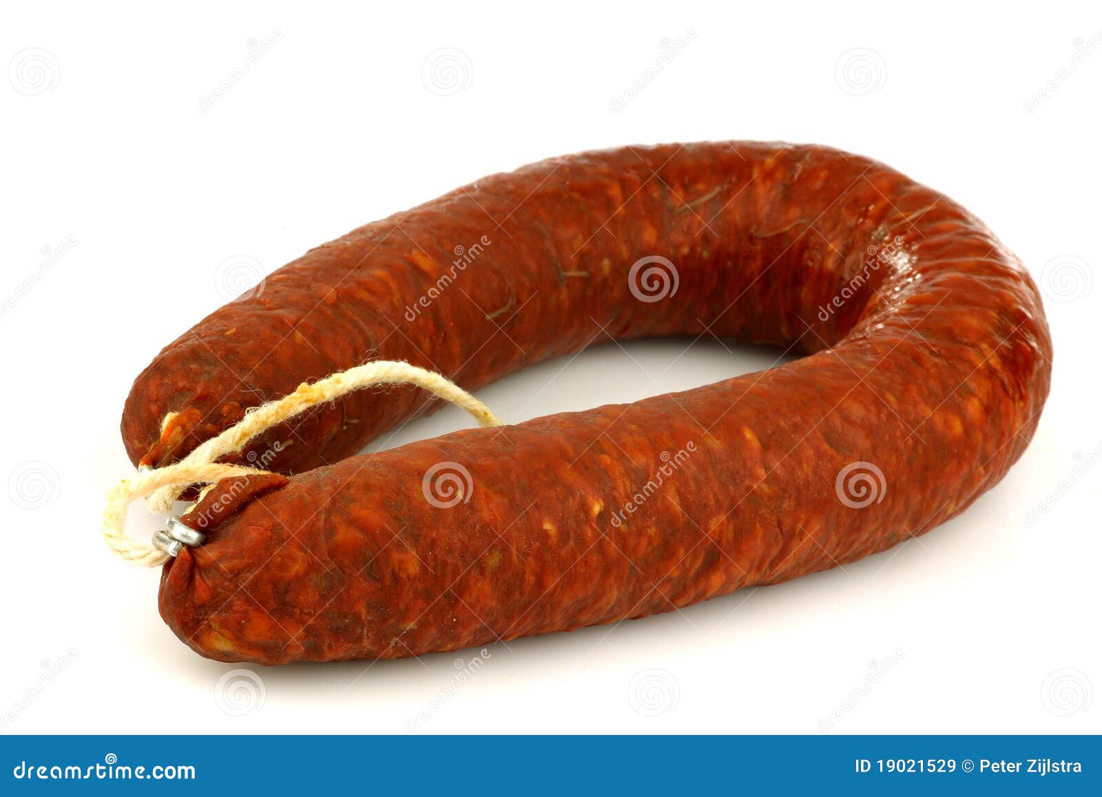 Whole Fresh Spanish Chorizo Sausage Stock Image Image of spanish