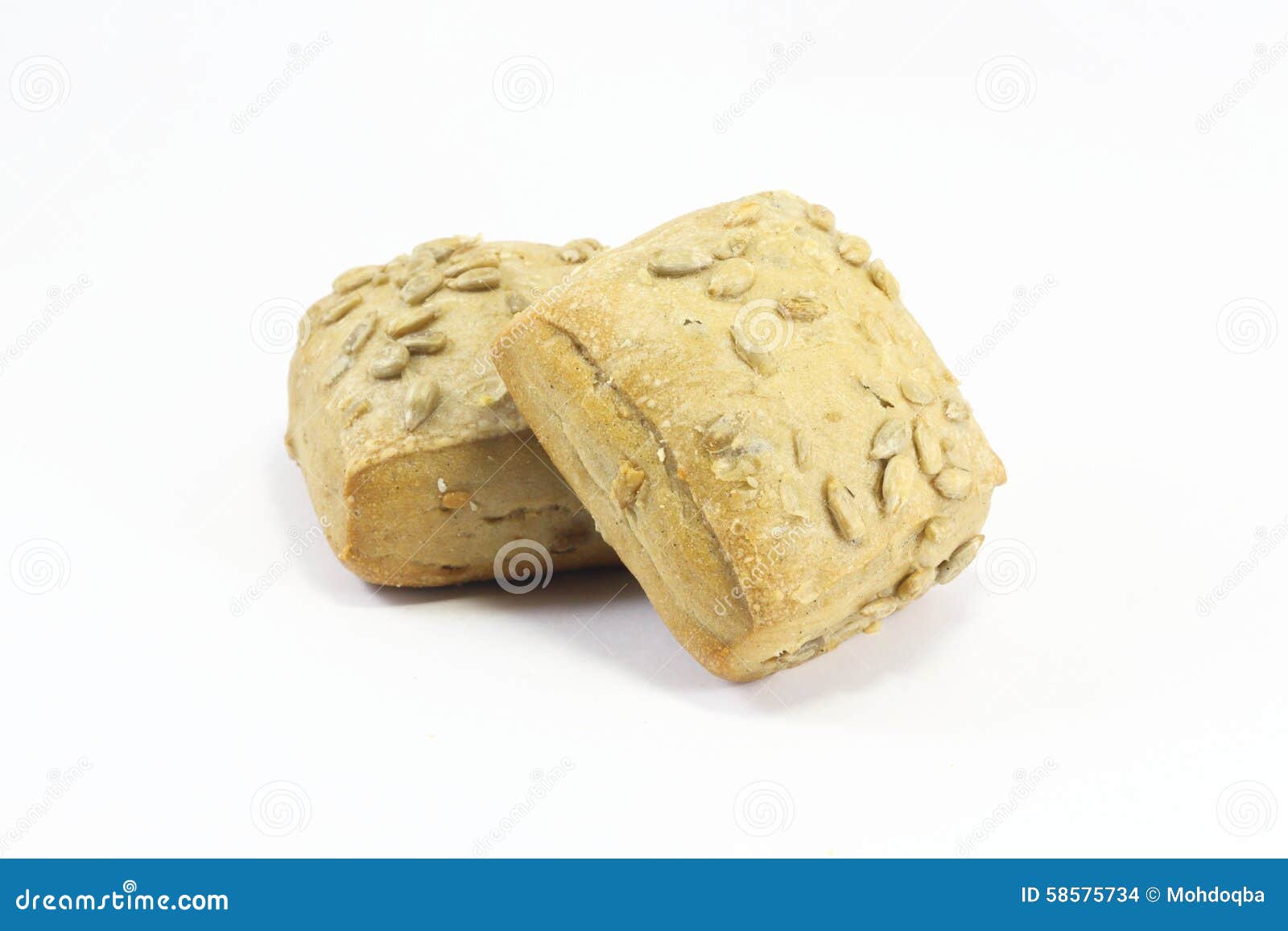 Whole grain Bun stock photo. Image of crusty, gourmet 58575734
